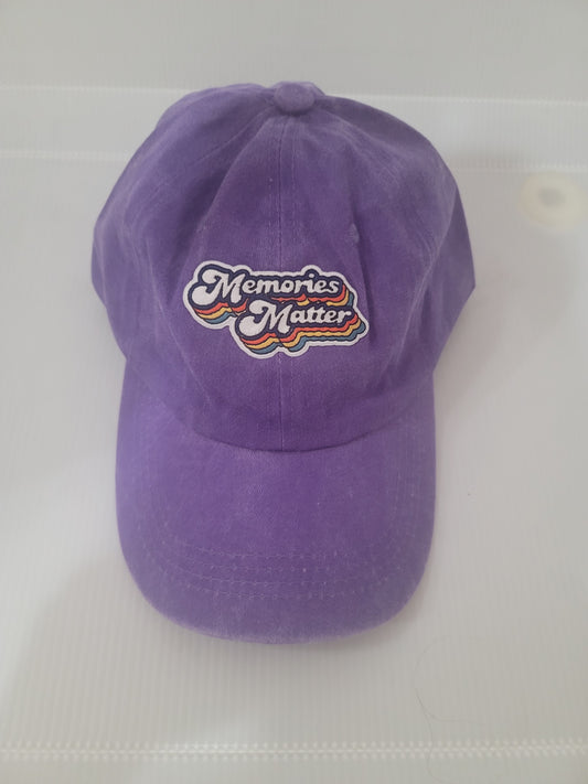 Purple Memories Matter Ladies Hat