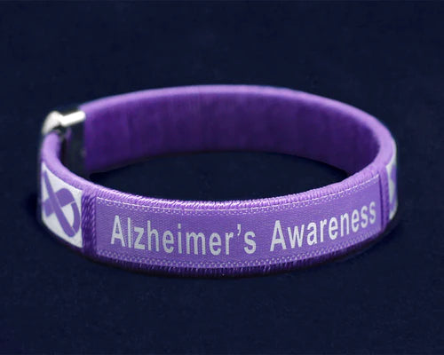 Alzheimers Awareness Bracelet  Prevention Awareness Promotional Products   Supplies  NIMCO Inc